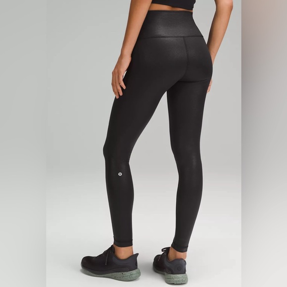 lululemon athletica Pants - 🆕 LULULEMON Wunder Train HR Tight 28” Black Foil  Special Edition NWT size 0
